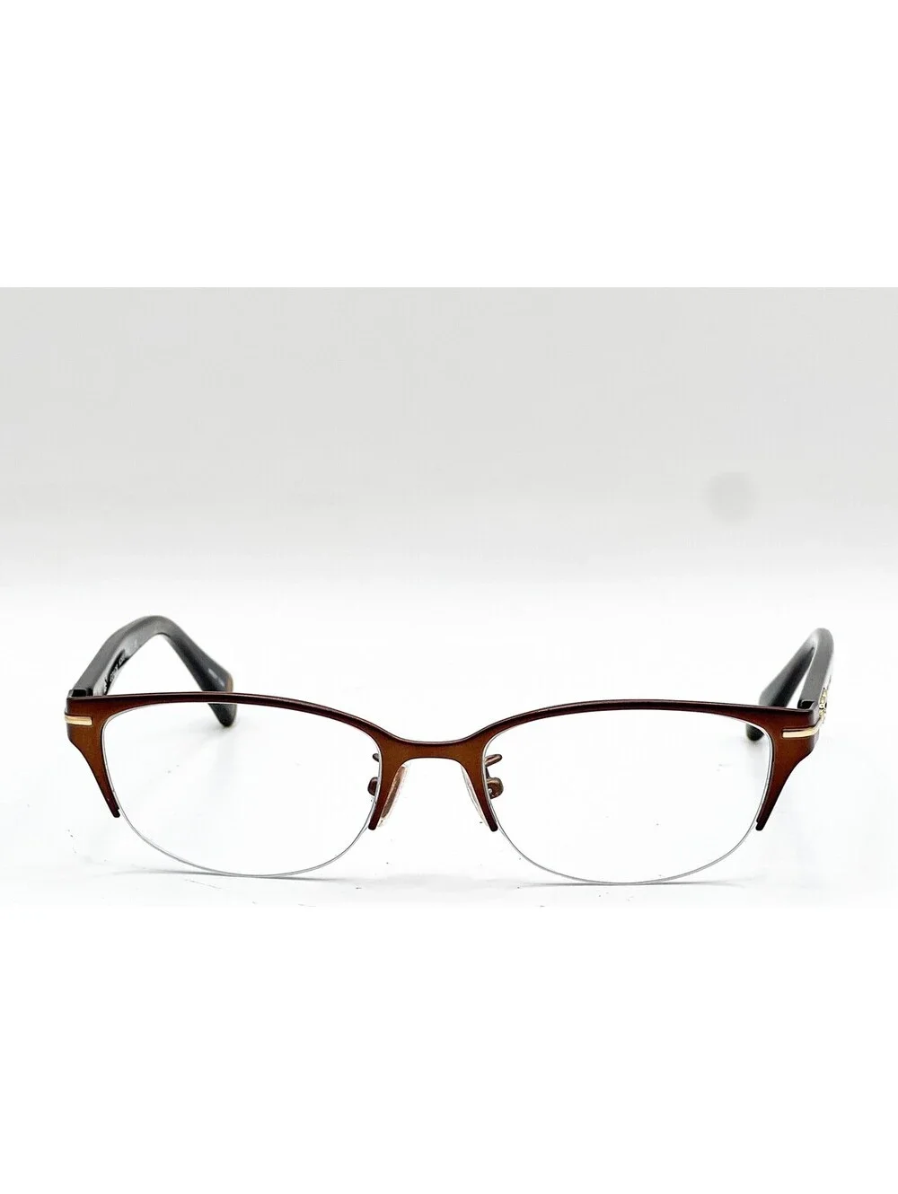 Coach Hc 5058 9199 Satin Dark Brown/Dark Tortoise Authentic Eyeglasses 49-17-135